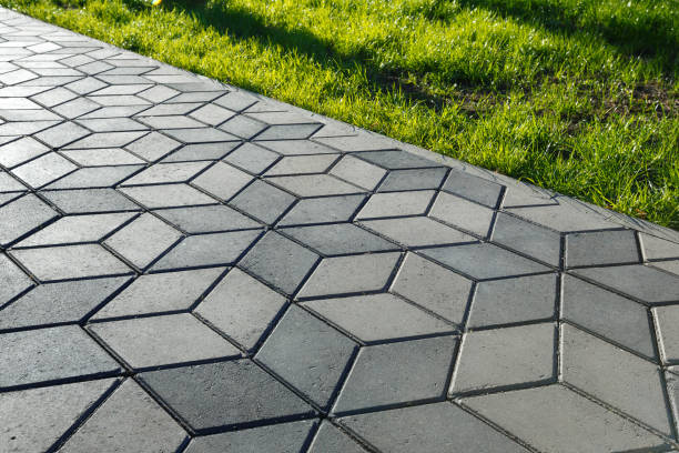 Residential Paver Driveway in Chrisman, IL